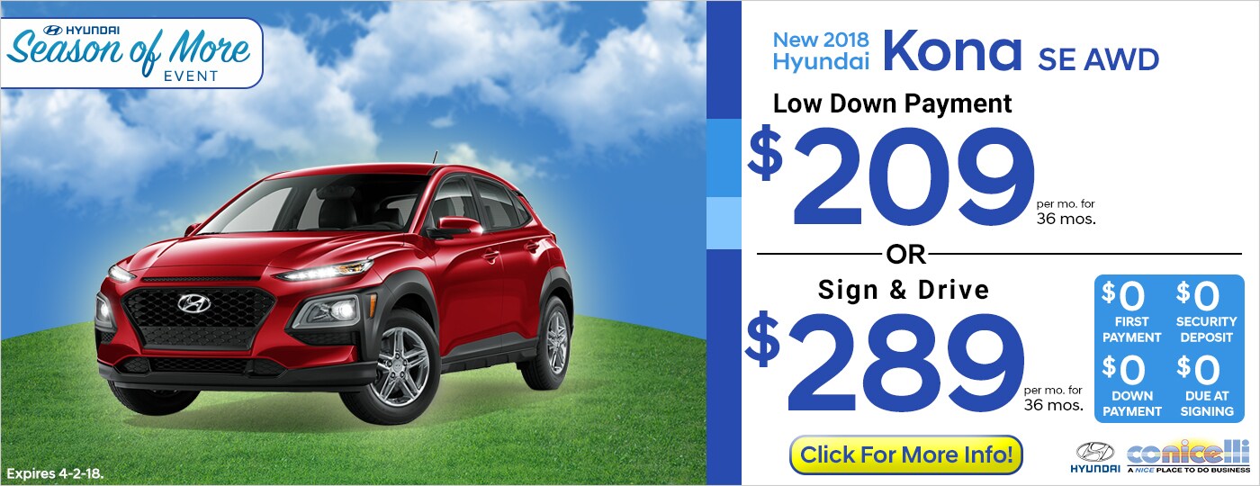 to Conicelli Hyundai Hyundai Dealer in Conshohocken, PA