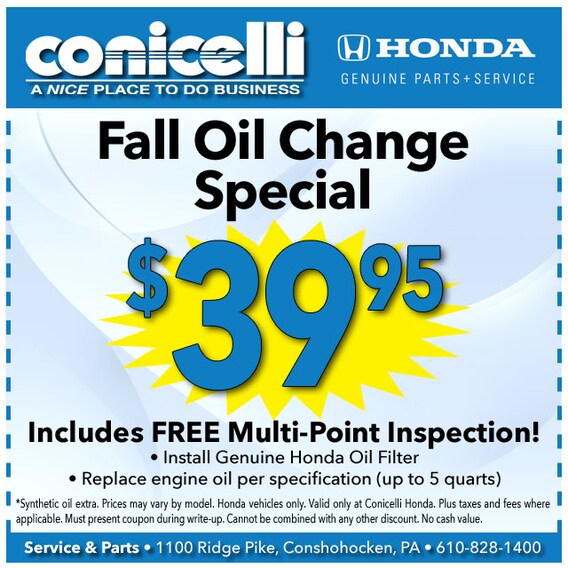 hillside honda service coupons