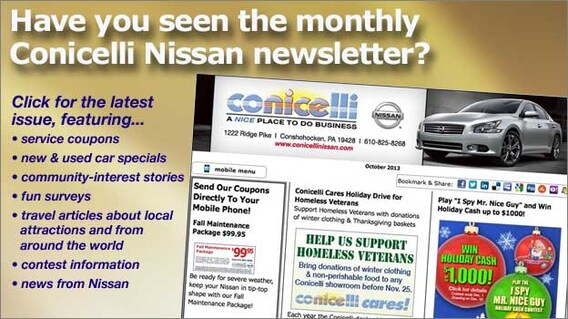 Conicelli Nissan Newsletter Conicelli Nissan