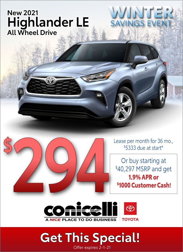 New Toyota Lease Specials in Springfield, PA Toyota Financing