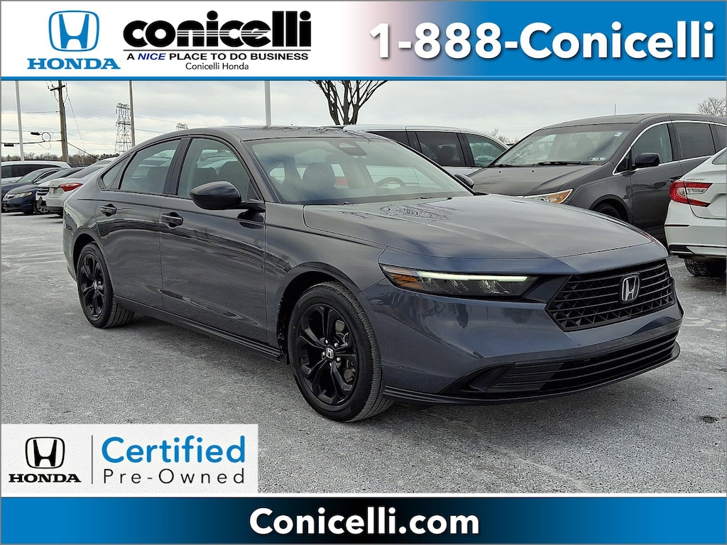 Certified 2025 Honda Accord SE Sedan