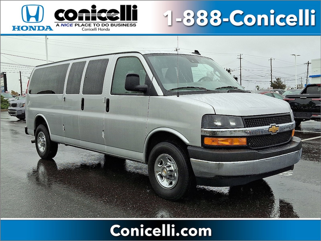 Used 2025 Chevrolet Express Cargo 3500 LT Van Extended Passenger Van