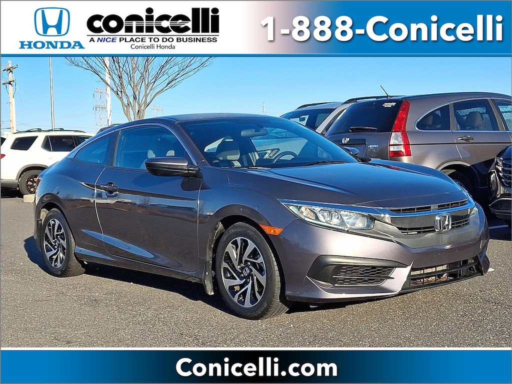 Used 2018 Honda Civic LX Coupe