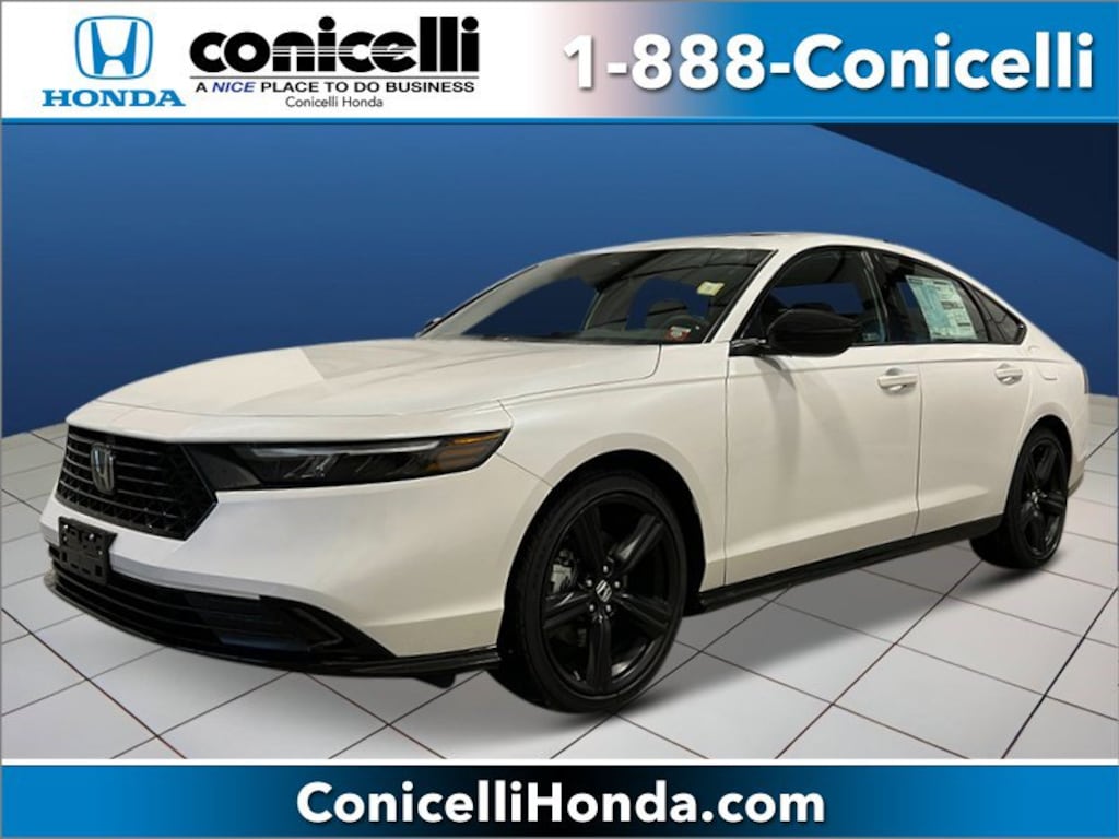 New 2025 Honda Accord Hybrid Sport-L Sedan
