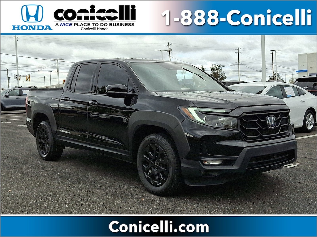 Certified 2022 Honda Ridgeline Black Edition Truck Crew Cab