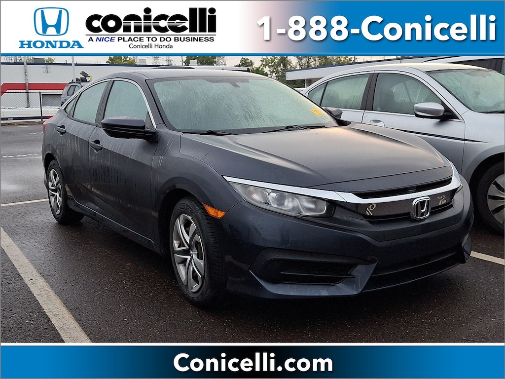 Used 2018 Honda Civic LX Sedan