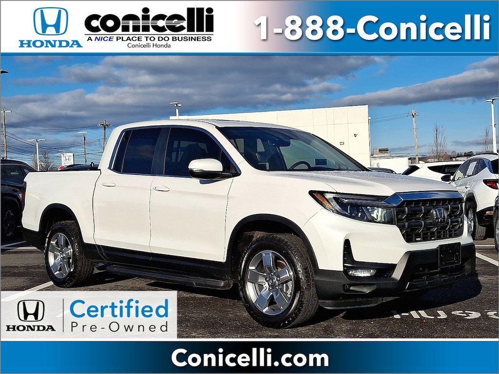 Certified 2025 Honda Ridgeline RTL Truck Crew Cab