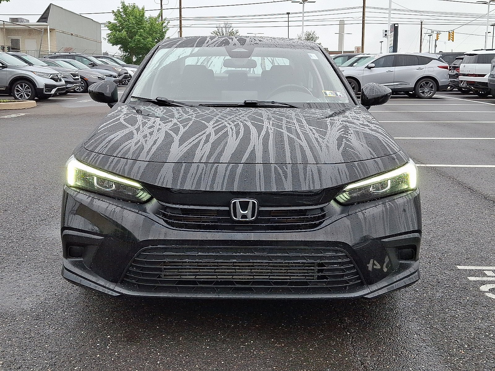 Certified 2022 Honda Civic EX with VIN 2HGFE1F79NH320699 for sale in Conshohocken, PA
