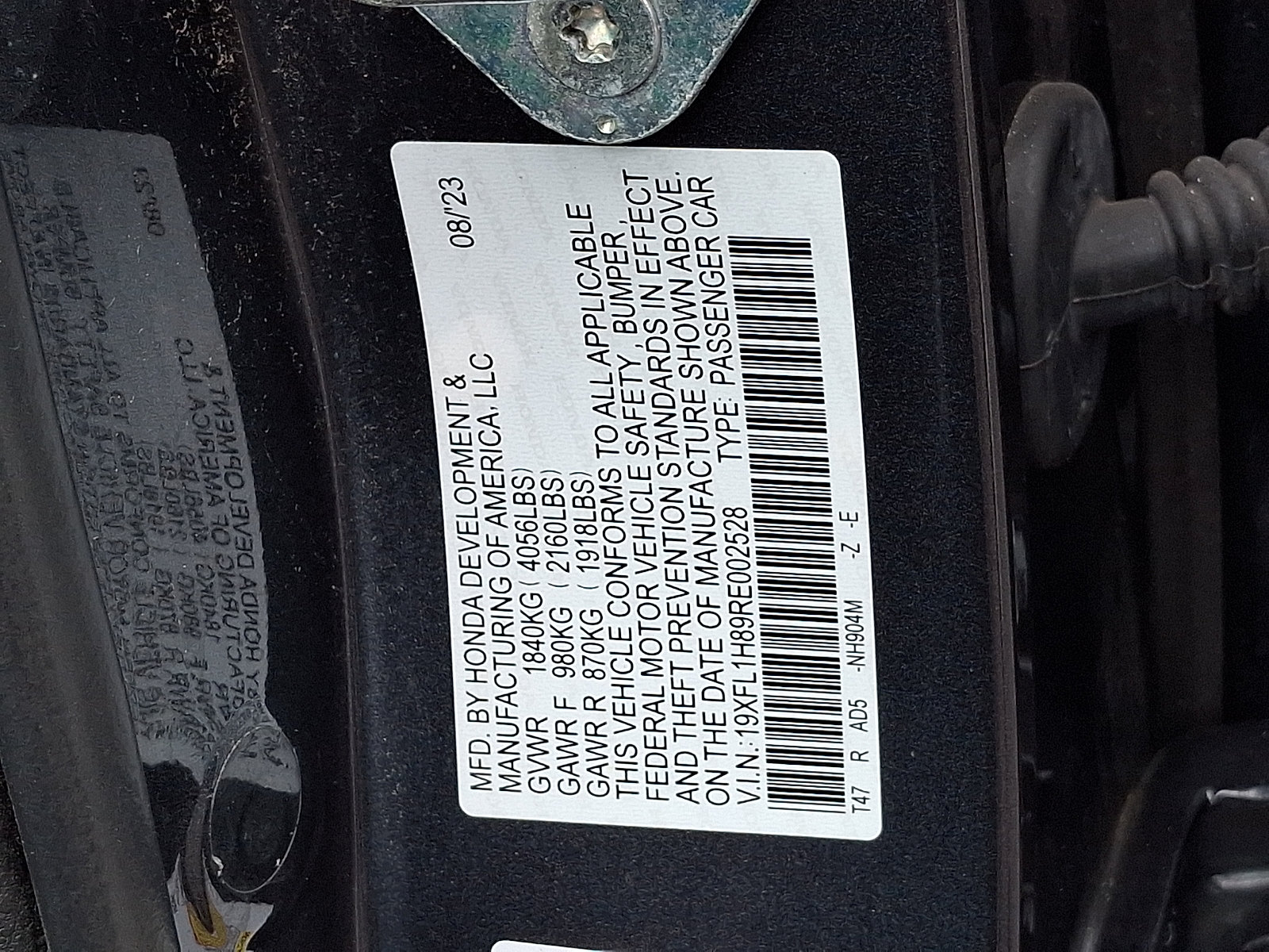 2024 Honda Civic Hatchback Sport Touring - Photo 27