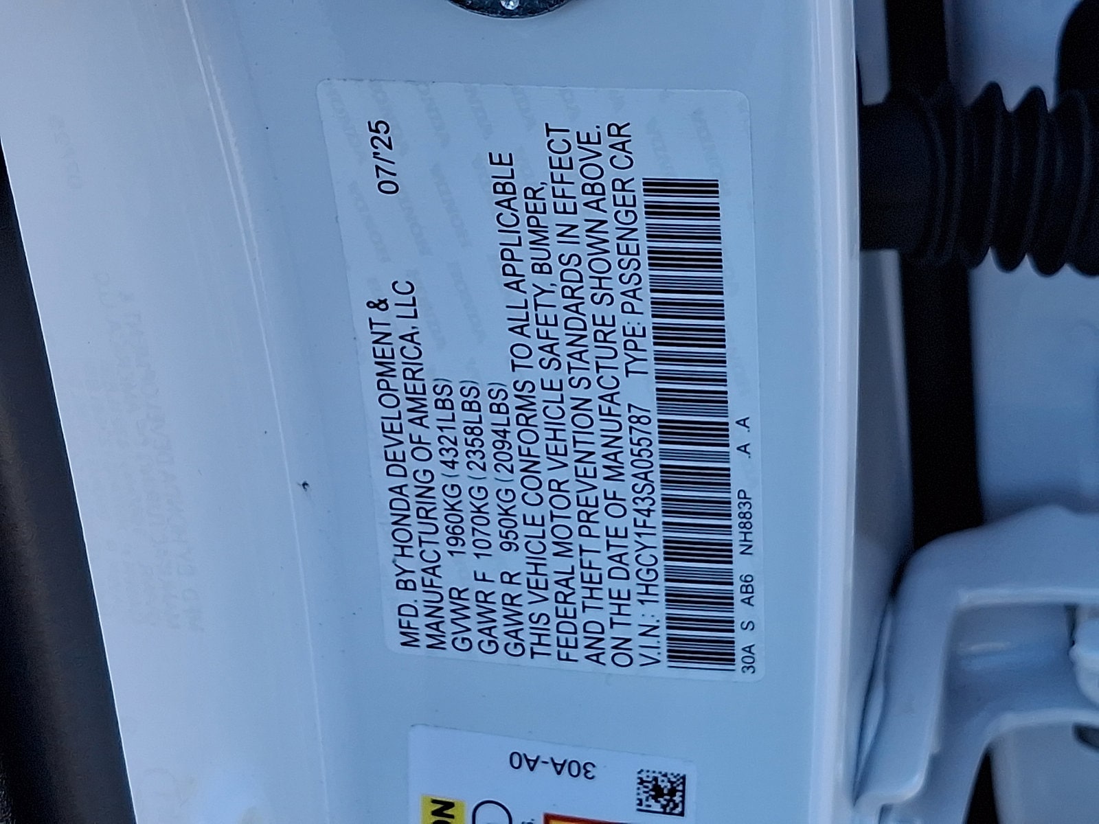 2025 Honda Accord SE - Photo 27