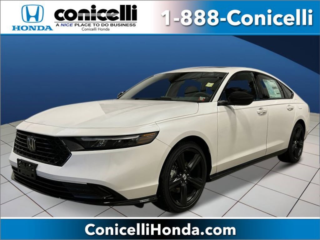 New 2025 Honda Accord Hybrid Sport-L Sedan