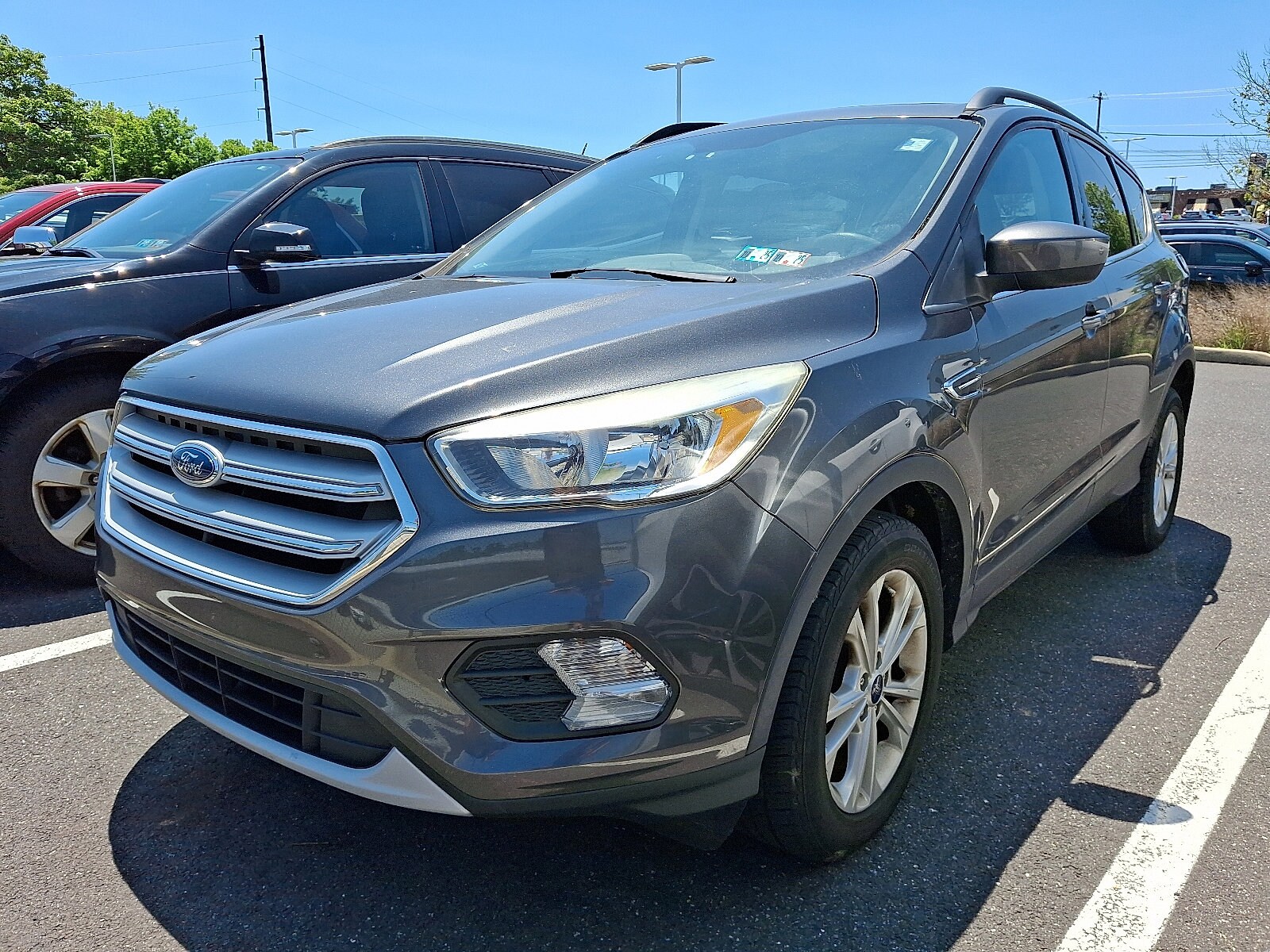 Used 2018 Ford Escape SE with VIN 1FMCU0GD3JUB15398 for sale in Conshohocken, PA