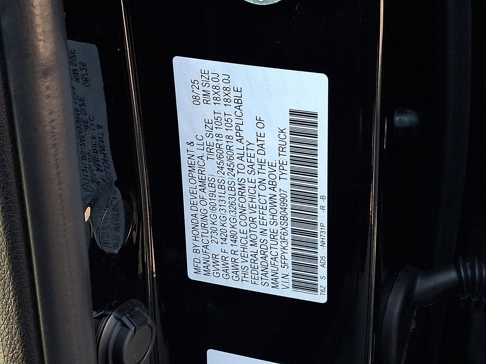 2025 Honda Ridgeline TrailSport - Photo 28