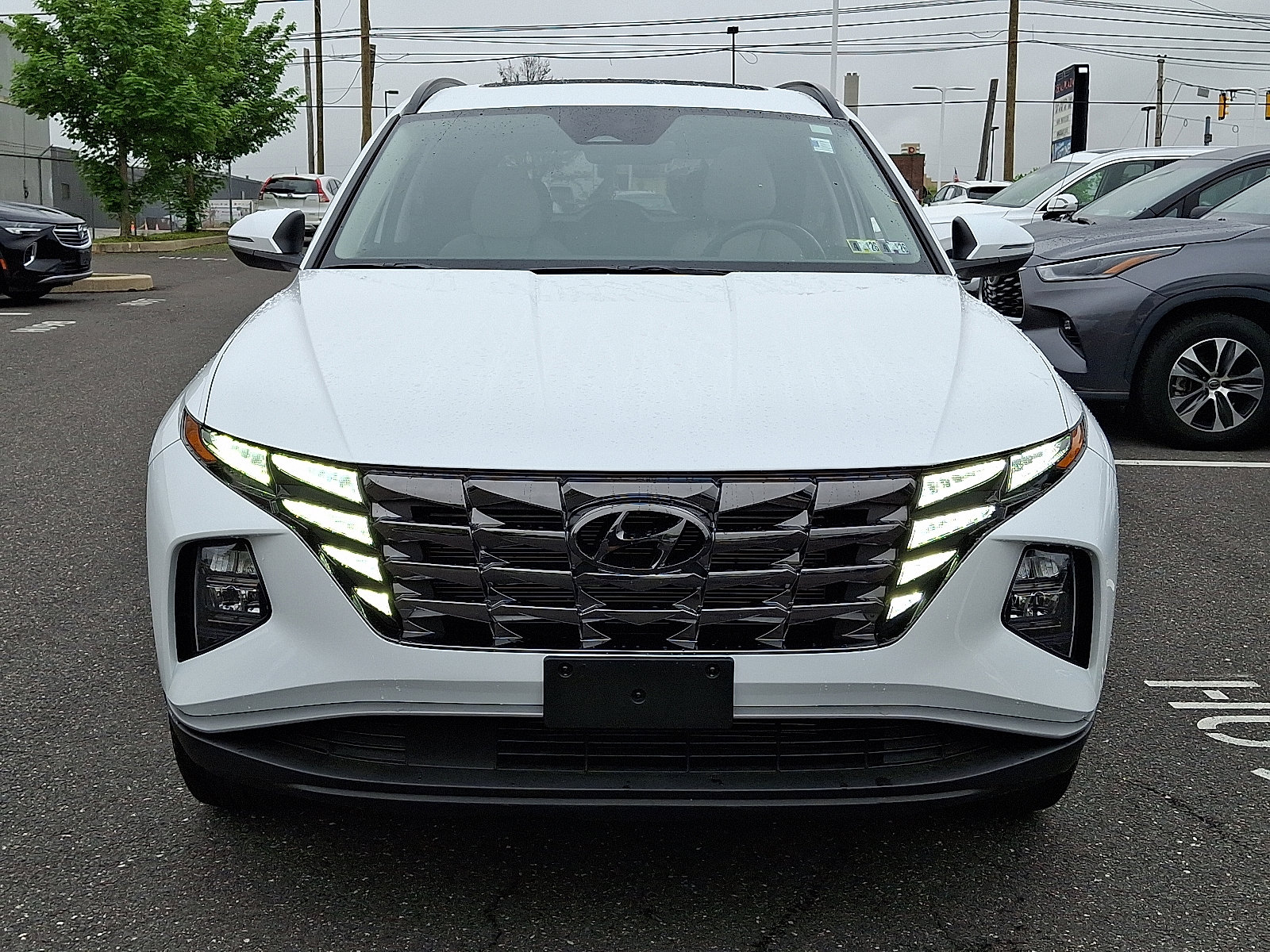Used 2022 Hyundai Tucson SEL with VIN 5NMJCCAE8NH127349 for sale in Conshohocken, PA