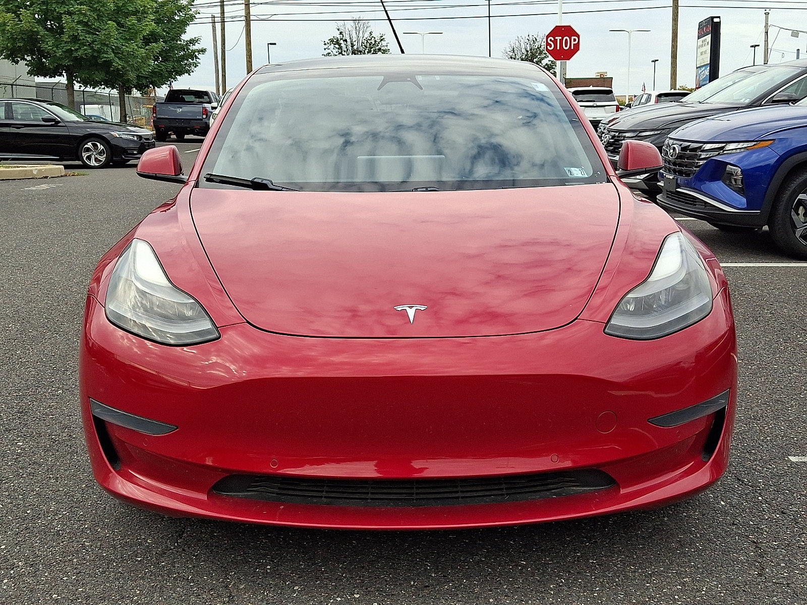 Used 2021 Tesla Model 3 Base with VIN 5YJ3E1EA0MF022691 for sale in Conshohocken, PA