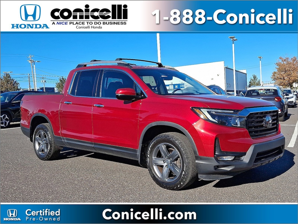 Certified 2022 Honda Ridgeline RTL-E Truck Crew Cab