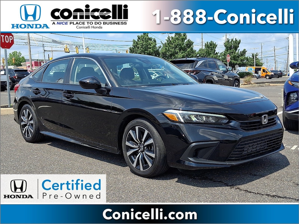 Certified 2023 Honda Civic EX Sedan