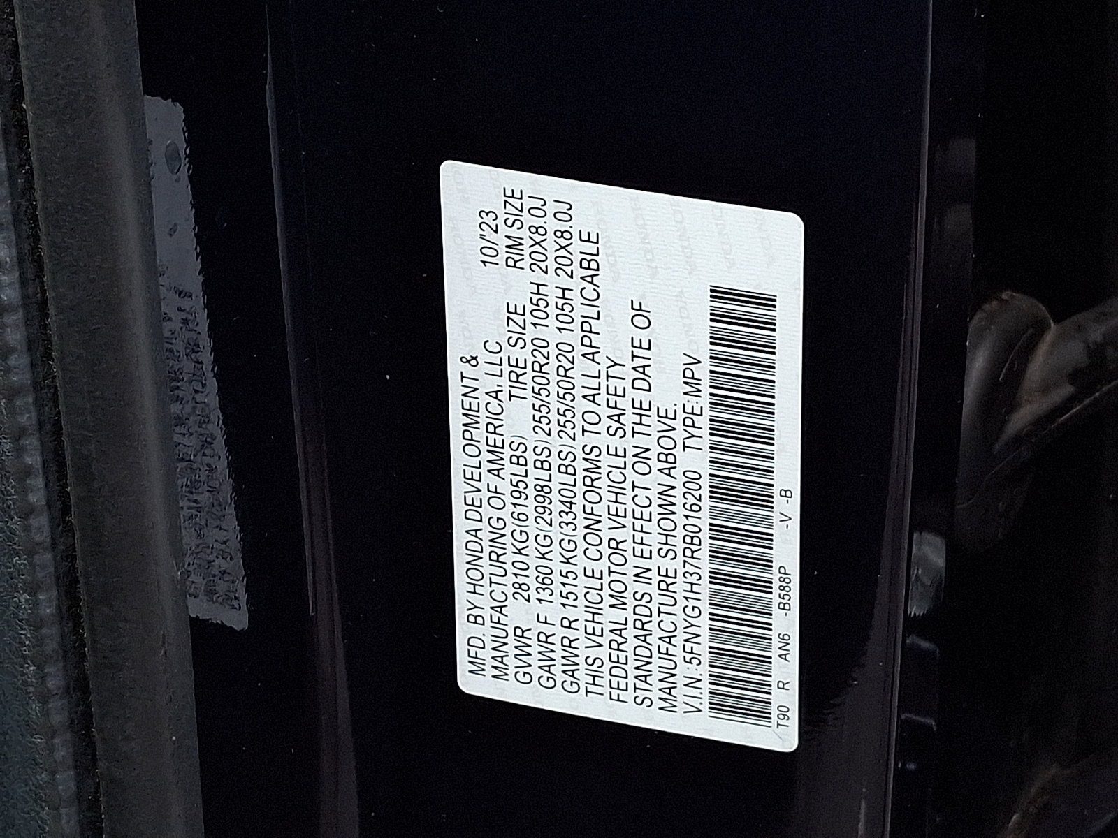 2024 Honda Pilot Sport - Photo 26