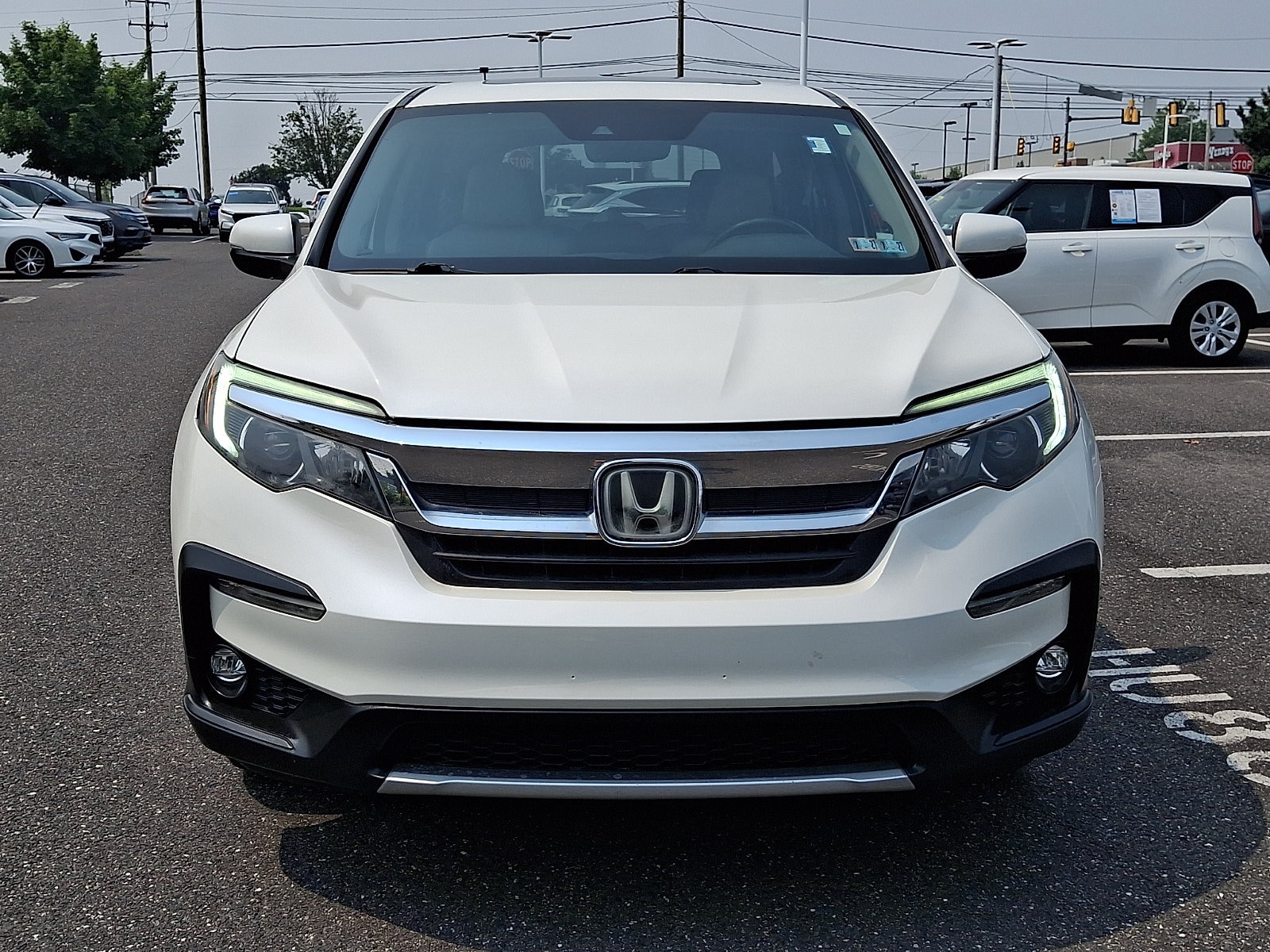 Used 2019 Honda Pilot EX-L with VIN 5FNYF6H56KB038759 for sale in Conshohocken, PA