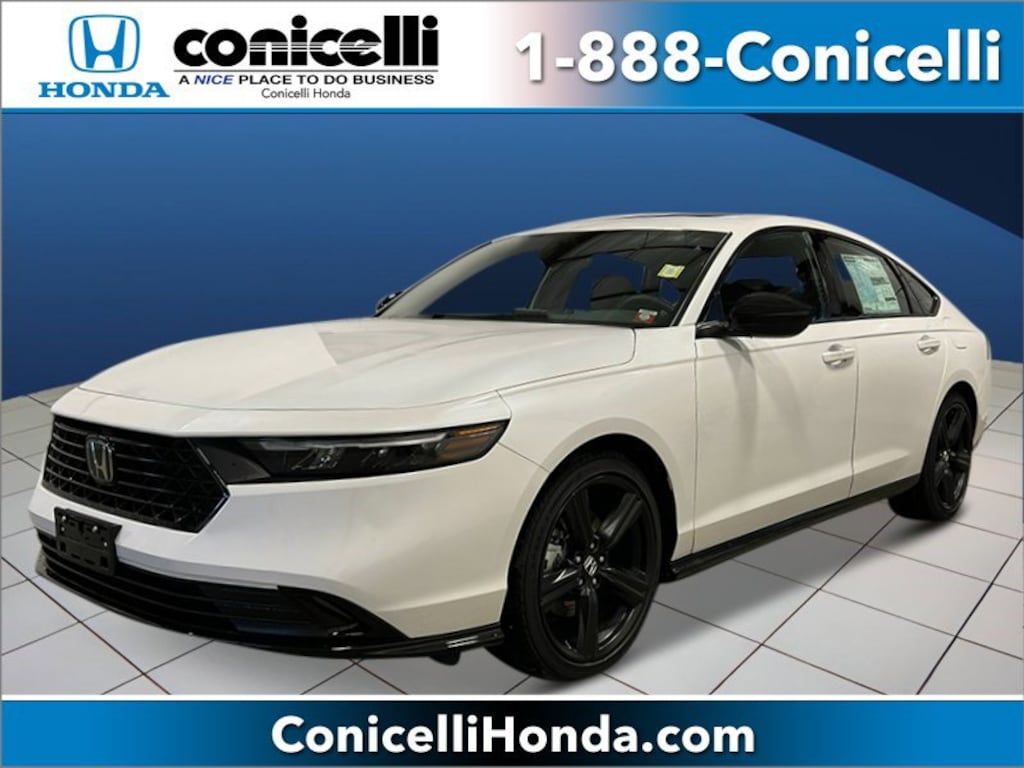 New 2025 Honda Accord Hybrid Sport-L Sedan