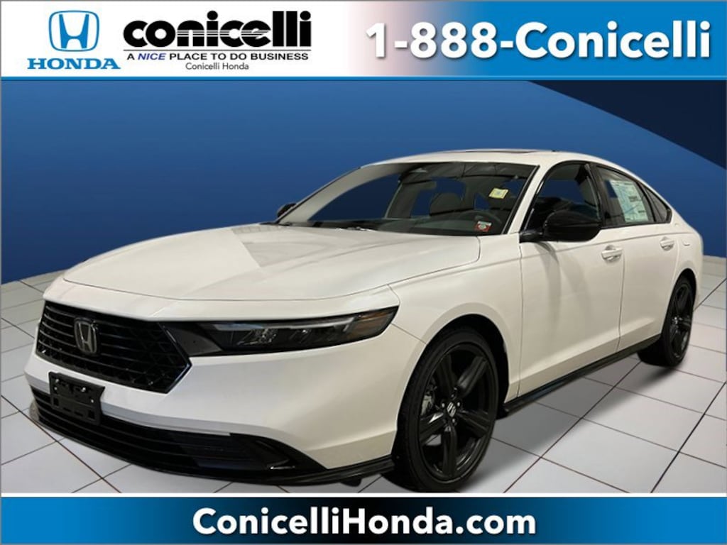 New 2025 Honda Accord Hybrid Sport-L Sedan