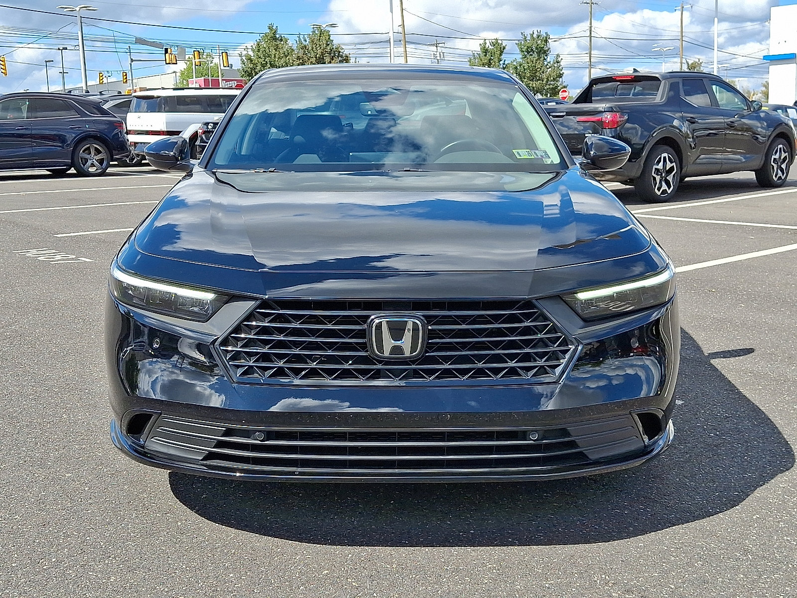 Certified 2025 Honda Accord Hybrid EX-L with VIN 1HGCY2F64SA023938 for sale in Kansas City