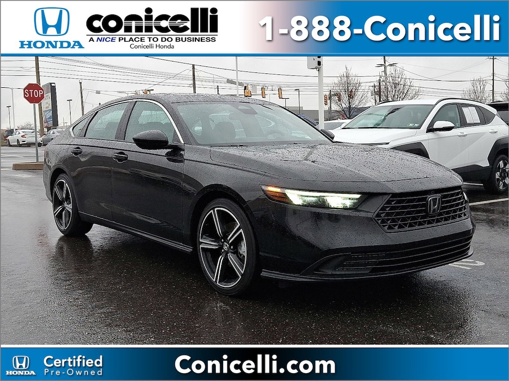 Certified 2025 Honda Accord Hybrid Sport Sedan
