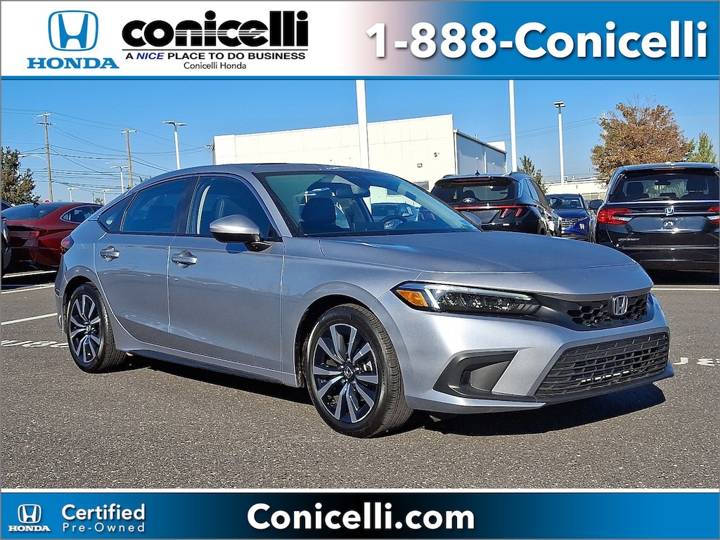 Used 2022 Honda Civic EX-L Hatchback