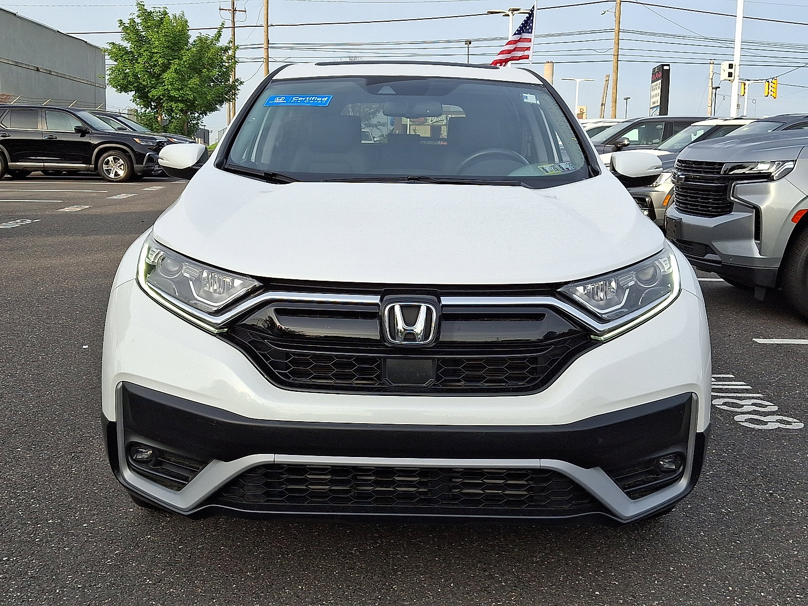 Used 2021 Honda CR-V EX-L with VIN 5J6RW2H89MA000116 for sale in Conshohocken, PA
