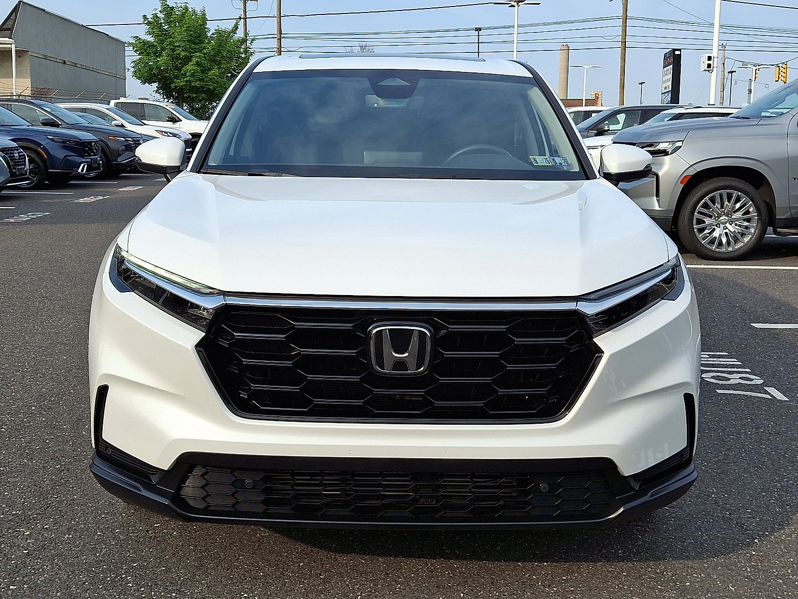 Used 2023 Honda CR-V EX-L with VIN 2HKRS4H70PH410921 for sale in Conshohocken, PA