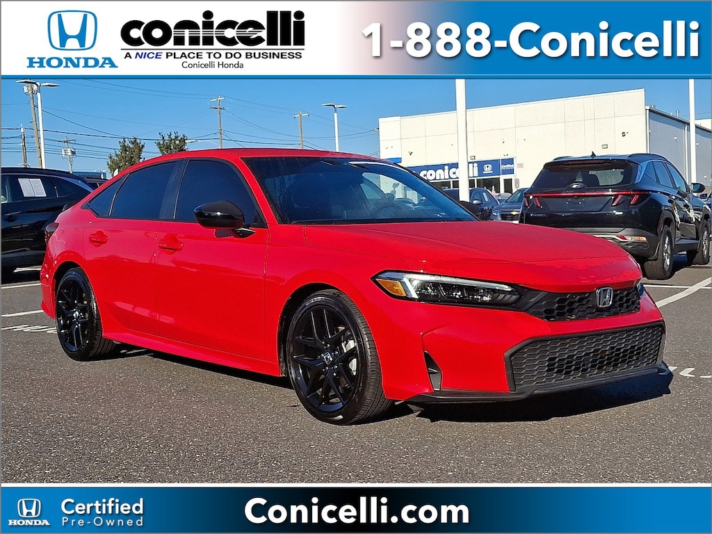 Certified 2025 Honda Civic Sport Sedan