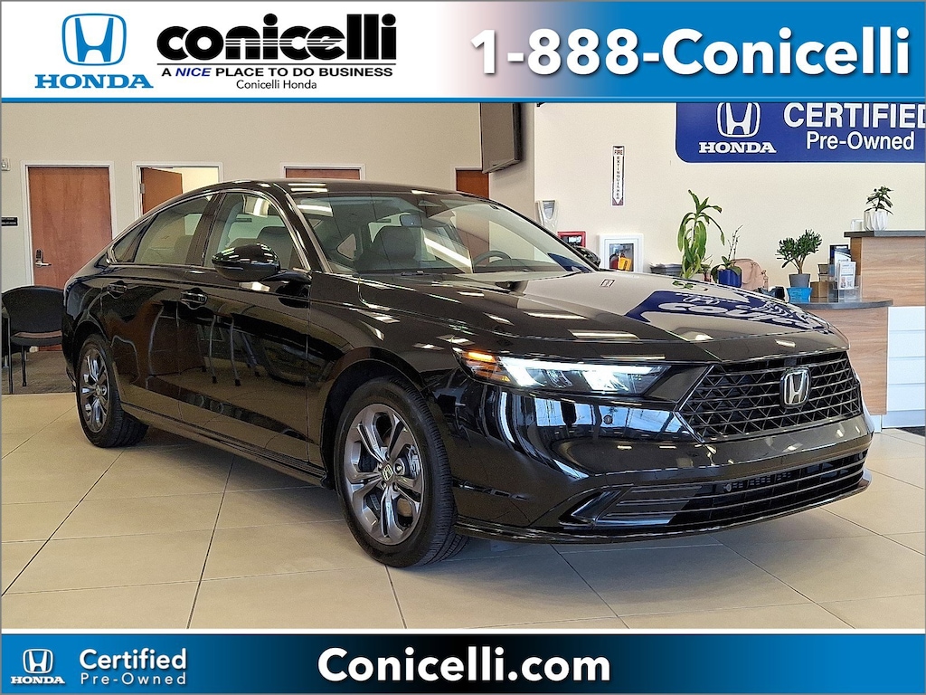 Certified 2025 Honda Accord Hybrid EX-L Sedan