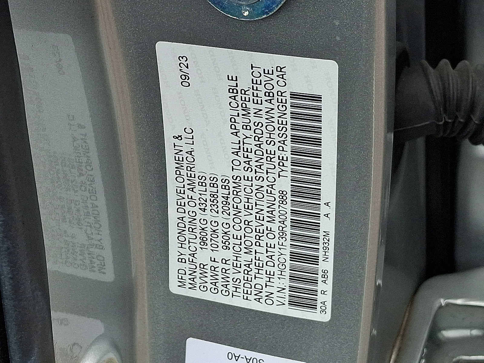 2024 Honda Accord EX - Photo 27