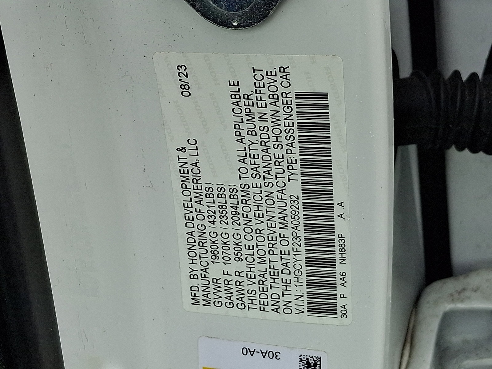 2023 Honda Accord LX - Photo 25