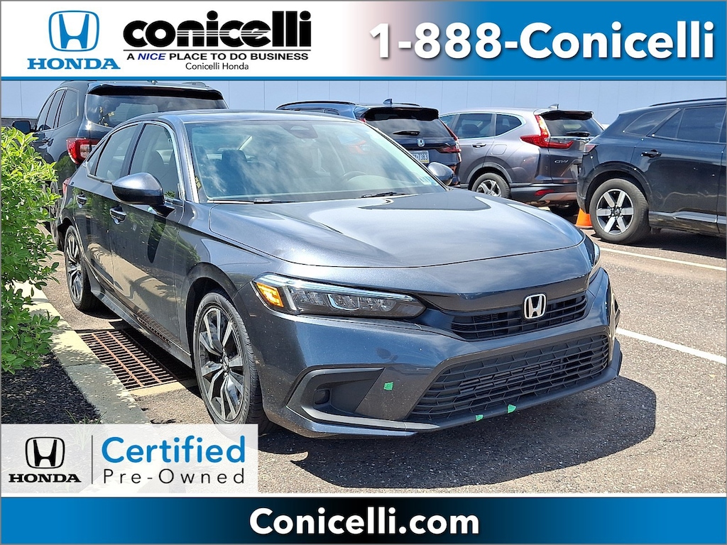 Certified 2023 Honda Civic EX Sedan