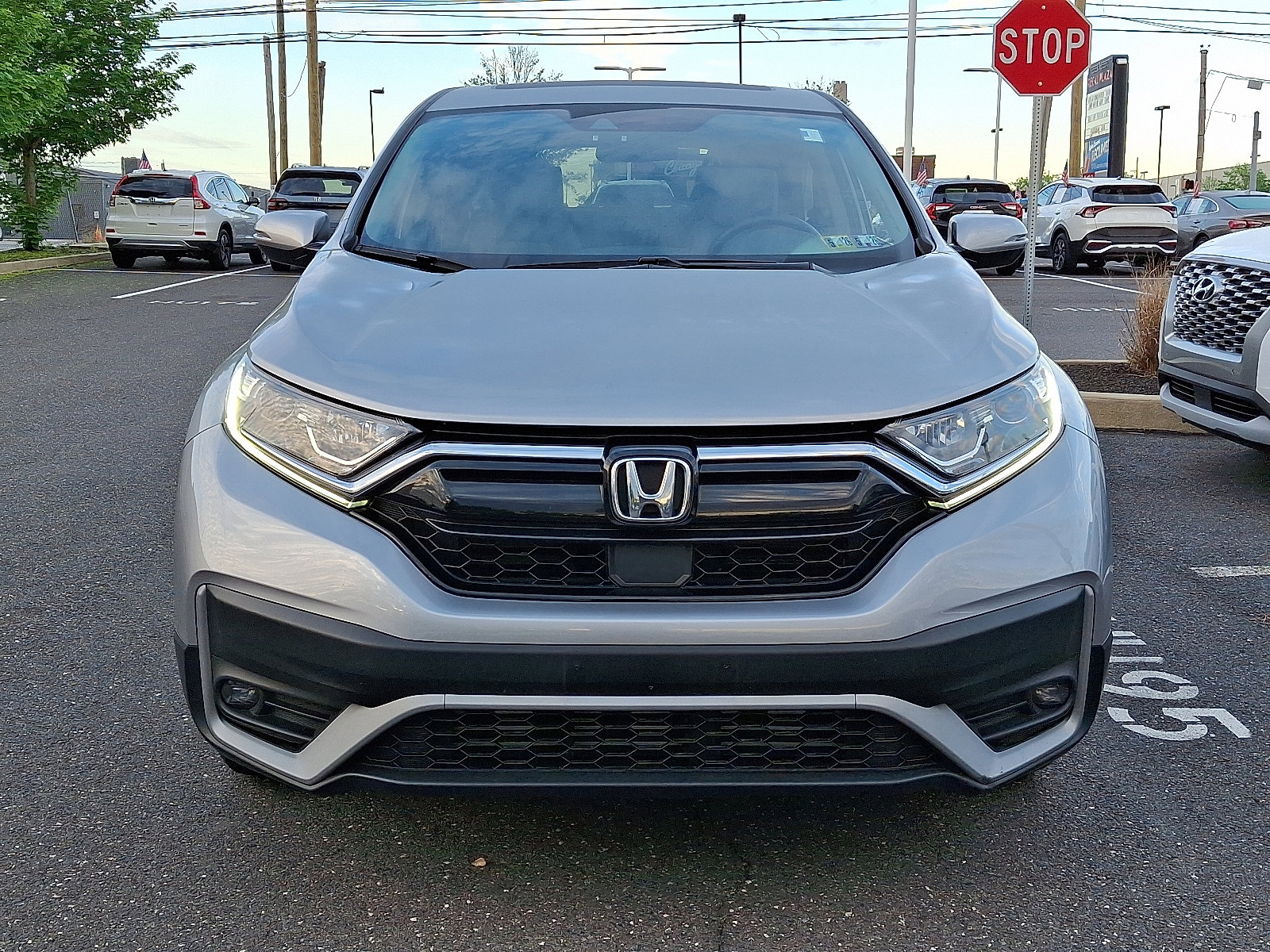 Used 2022 Honda CR-V EX with VIN 2HKRW2H50NH663841 for sale in Conshohocken, PA