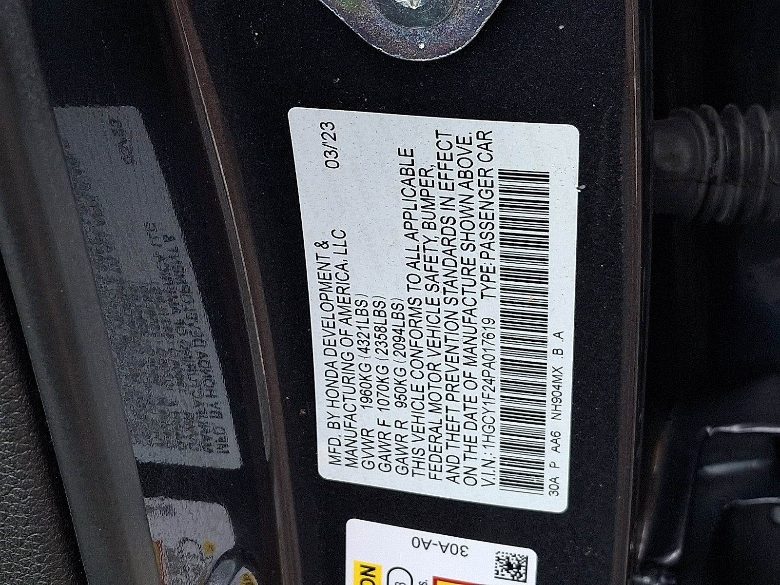 2023 Honda Accord LX - Photo 26