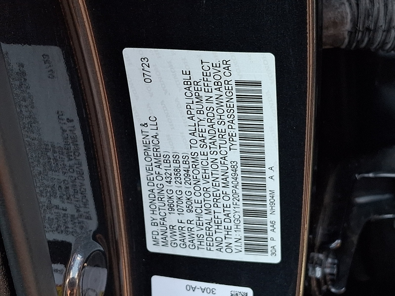 2023 Honda Accord LX - Photo 26