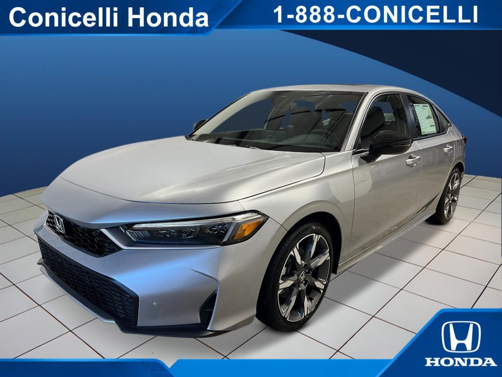 New 2026 Honda Civic Sedan Hybrid Sport Touring Sedan