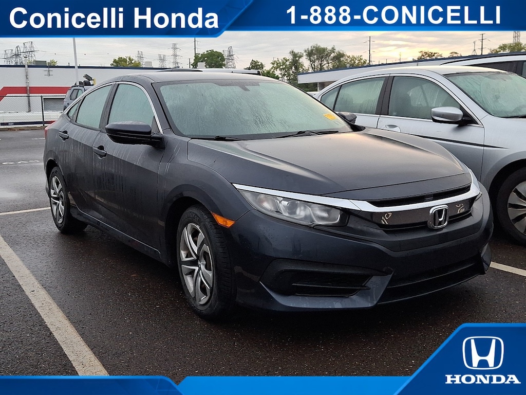 Used 2018 Honda Civic LX Sedan