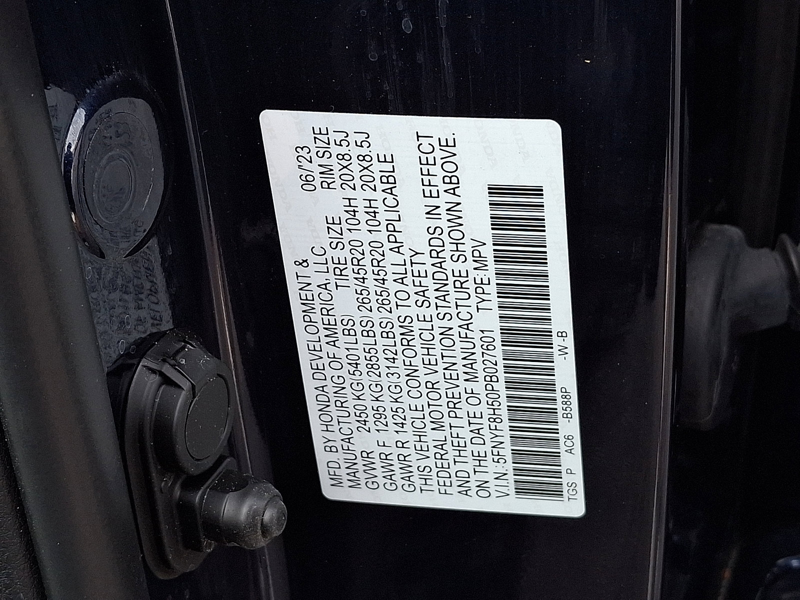 2023 Honda Passport EX-L - Photo 27
