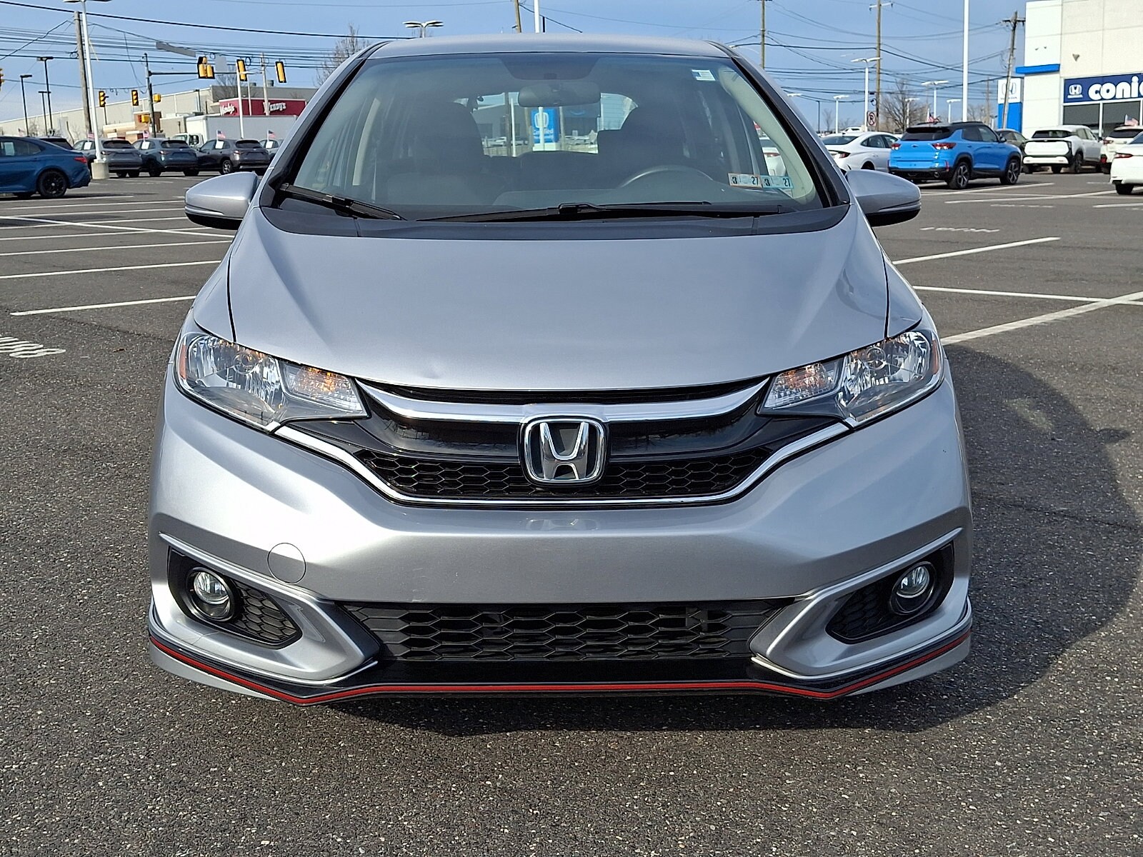 Used 2018 Honda Fit Sport with VIN 3HGGK5H6XJM727550 for sale in Conshohocken, PA