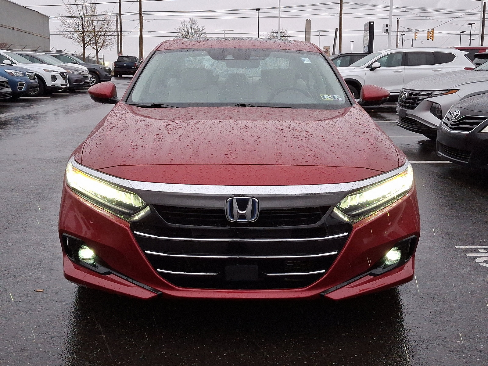 Certified 2021 Honda Accord Hybrid EX-L with VIN 1HGCV3F56MA019432 for sale in Conshohocken, PA