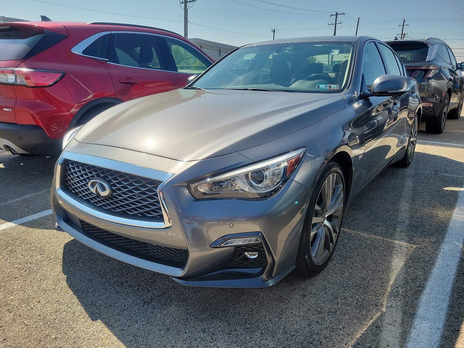 Used 2019 INFINITI Q50 SPORT with VIN JN1EV7ARXKM590557 for sale in Conshohocken, PA