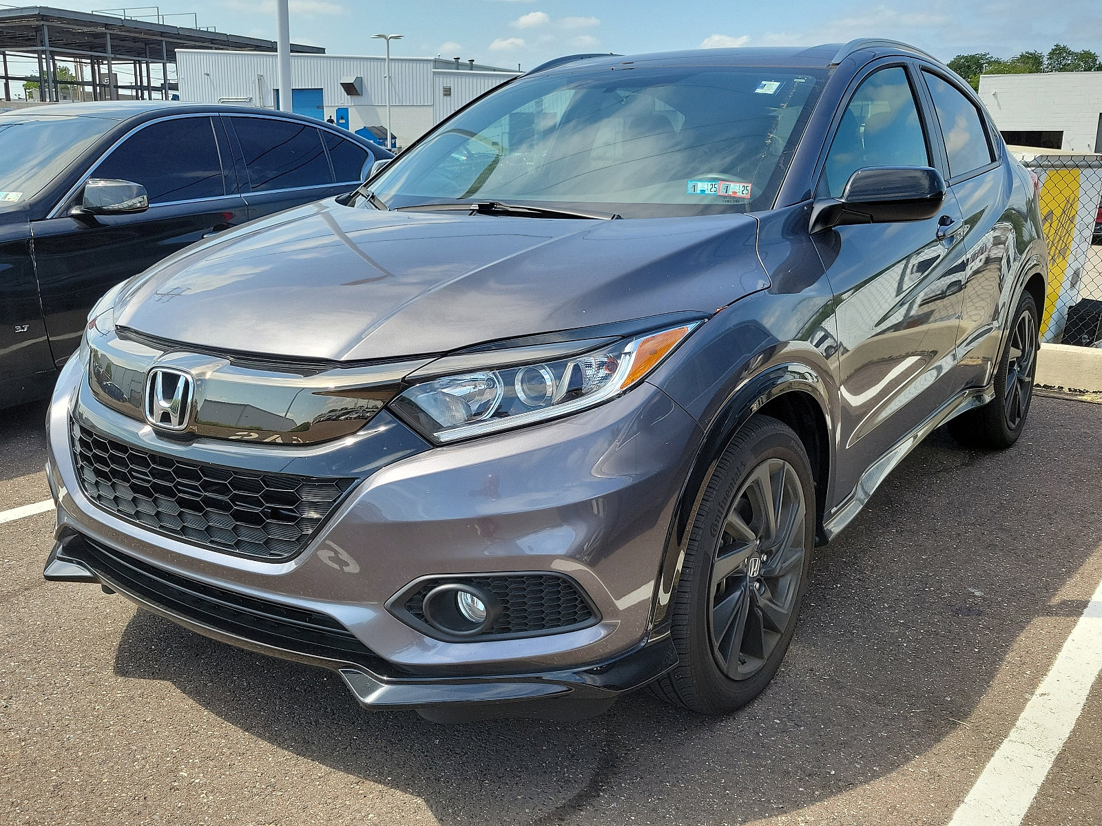 Used 2022 Honda HR-V Sport with VIN 3CZRU6H16NM734040 for sale in Conshohocken, PA