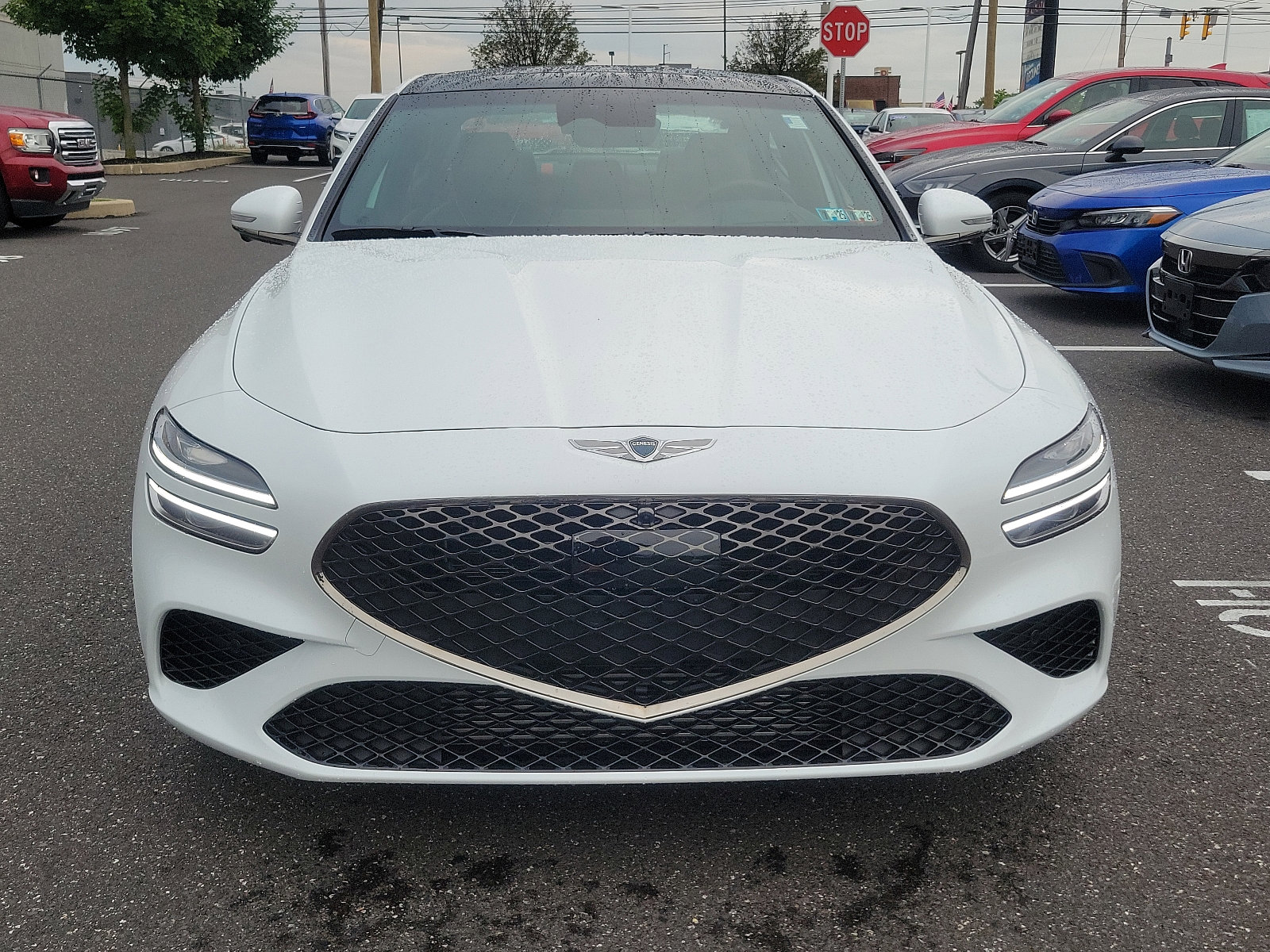 Used 2023 GENESIS G70 Standard with VIN KMTG54TE4PU130155 for sale in Conshohocken, PA