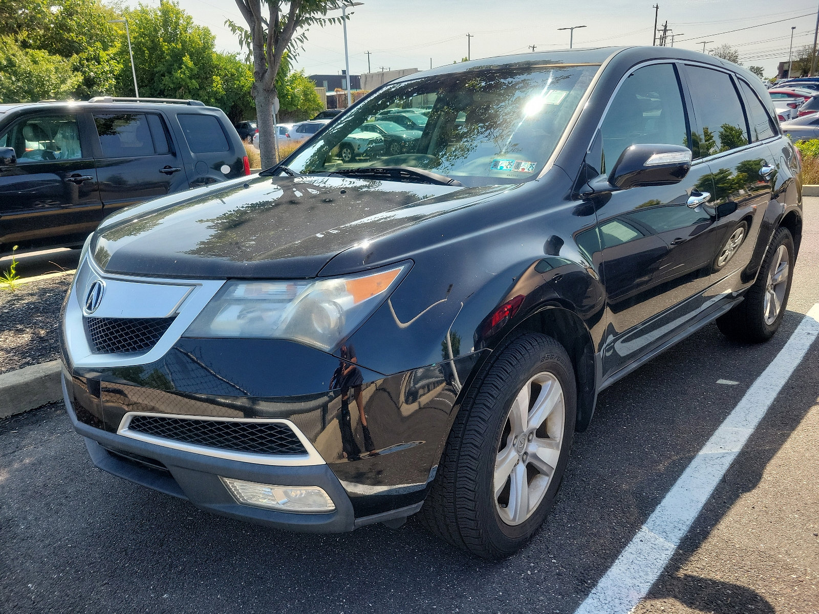 Used 2012 Acura MDX Technology Package with VIN 2HNYD2H37CH515489 for sale in Conshohocken, PA