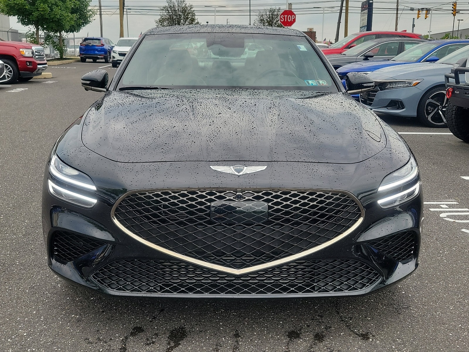 Used 2023 GENESIS G70 Standard with VIN KMTG54TE1PU130940 for sale in Conshohocken, PA