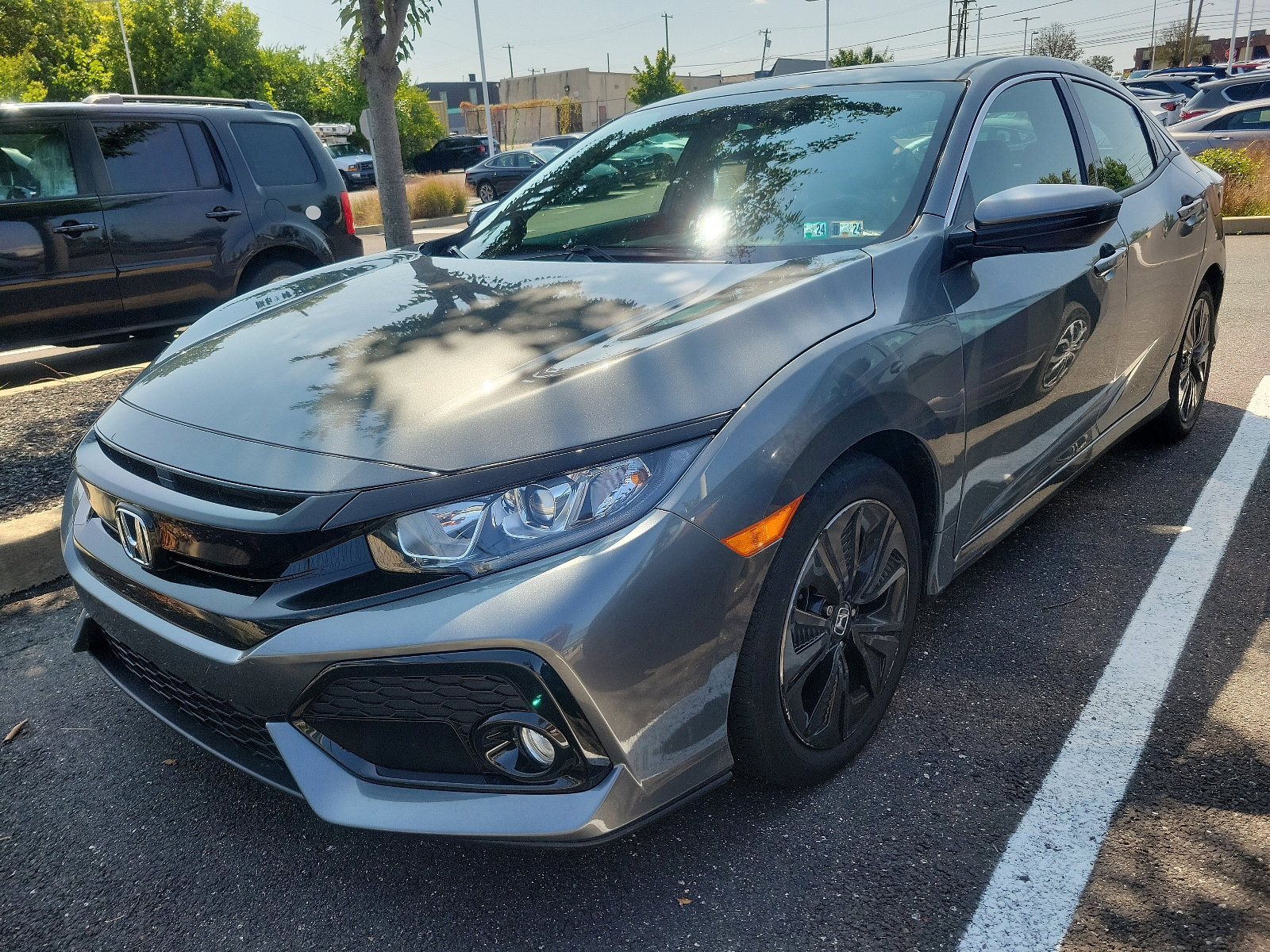 Used 2019 Honda Civic Hatchback EX-L with VIN SHHFK7H84KU413873 for sale in Conshohocken, PA