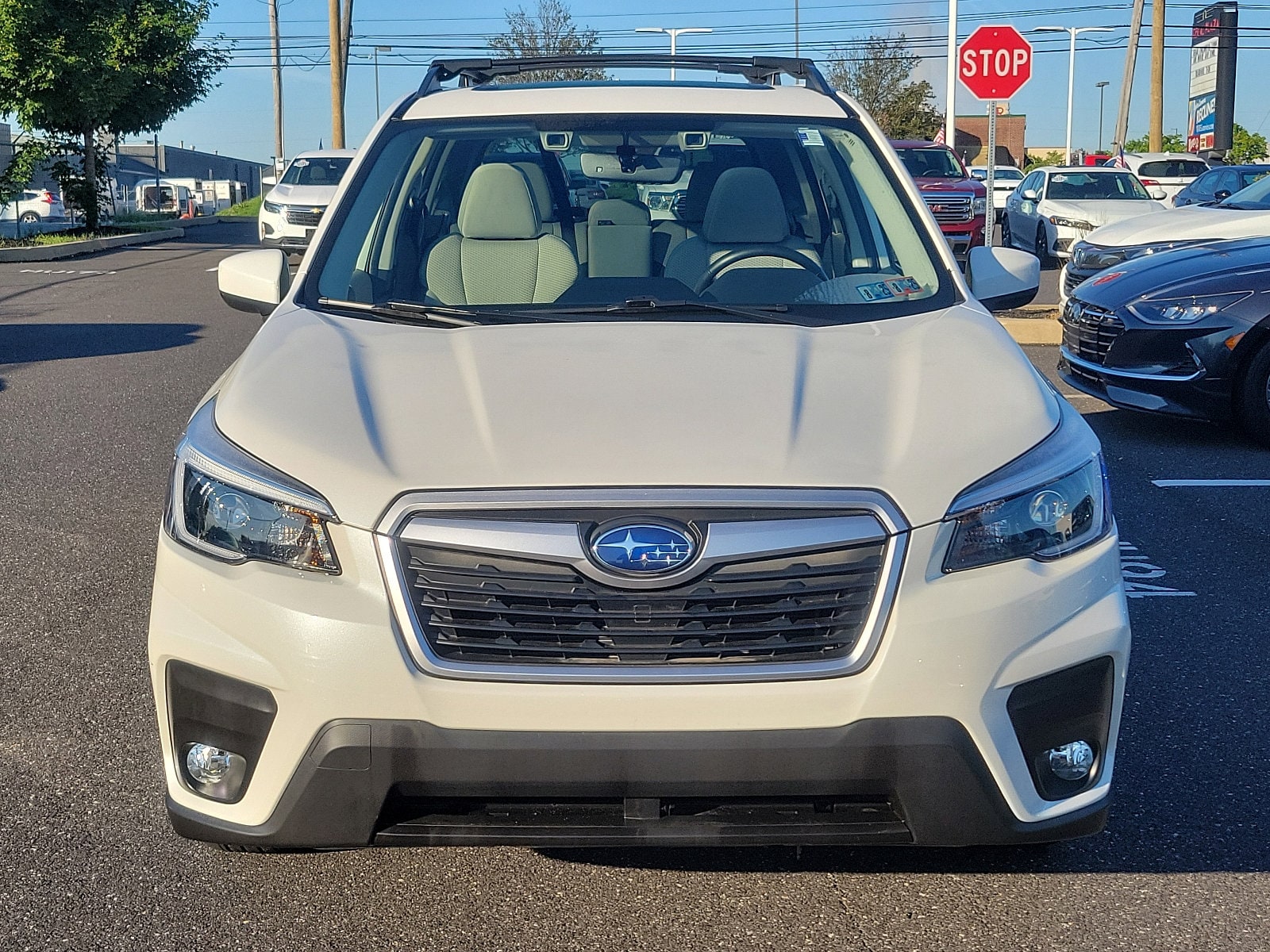 Used 2021 Subaru Forester Premium with VIN JF2SKAJCXMH558612 for sale in Conshohocken, PA